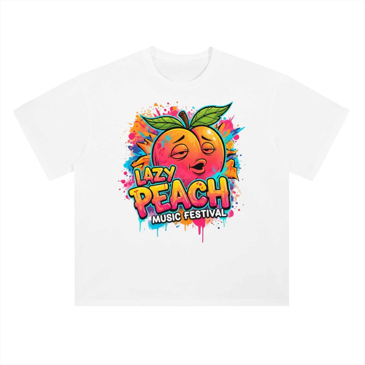 Heavyweight Drop Shoulder Cotton T-Shirt