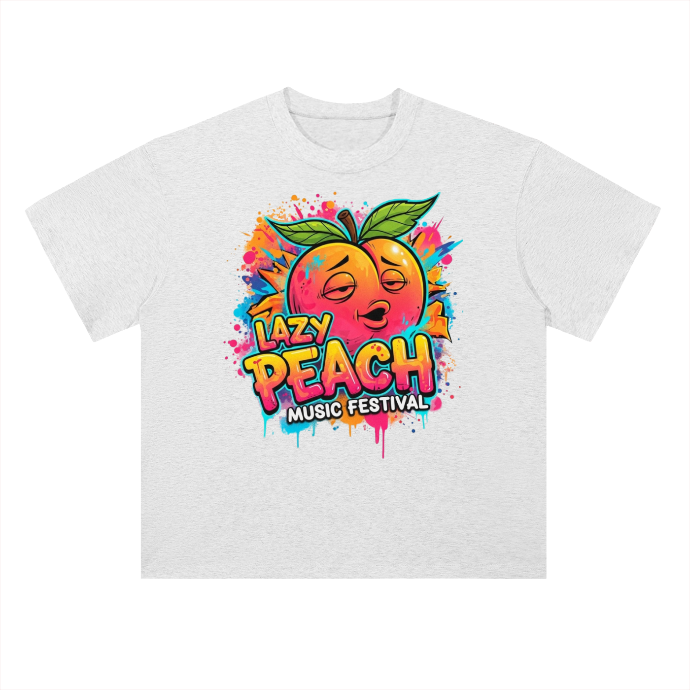 Heavyweight Drop Shoulder Cotton T-Shirt