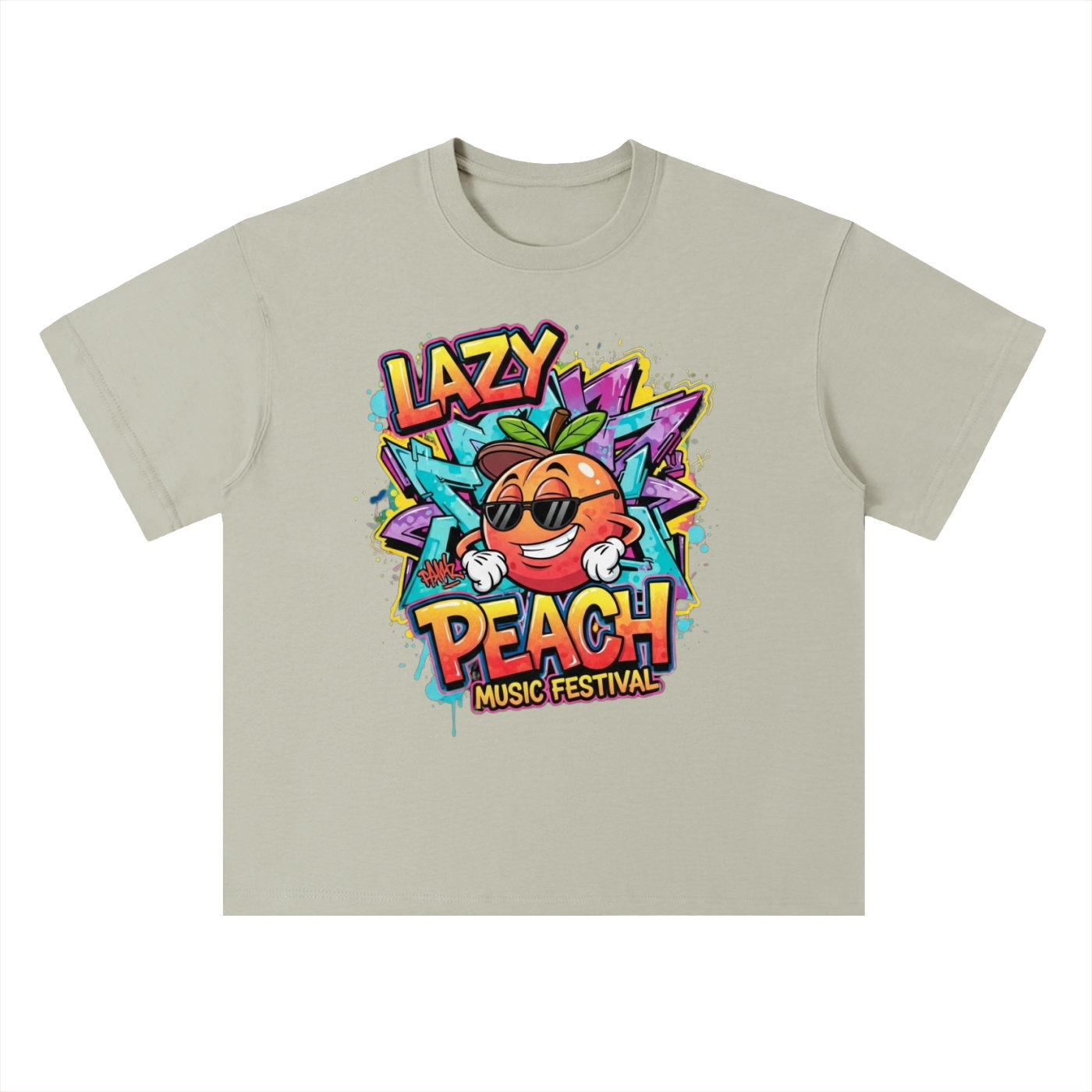 Heavyweight Drop Shoulder Cotton T-Shirt