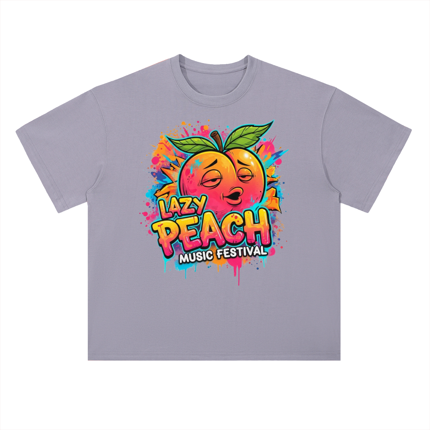 Heavyweight Drop Shoulder Cotton T-Shirt