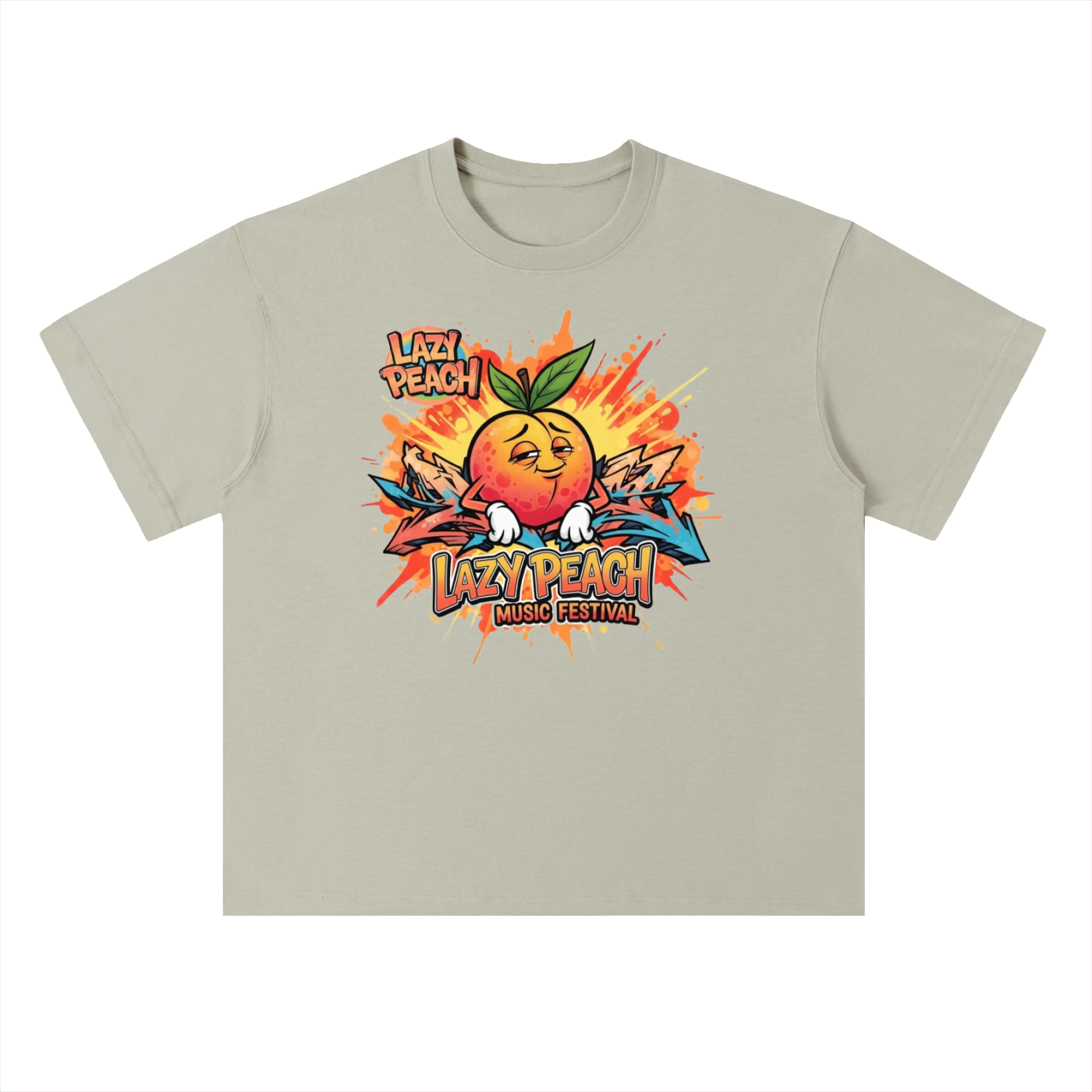 Heavyweight Drop Shoulder Cotton T-Shirt