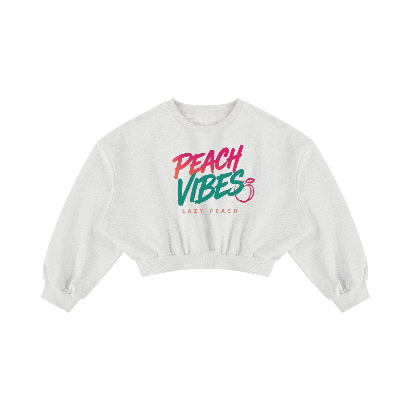 Women's Boxy Cropped Crewneck Sweatshirt
