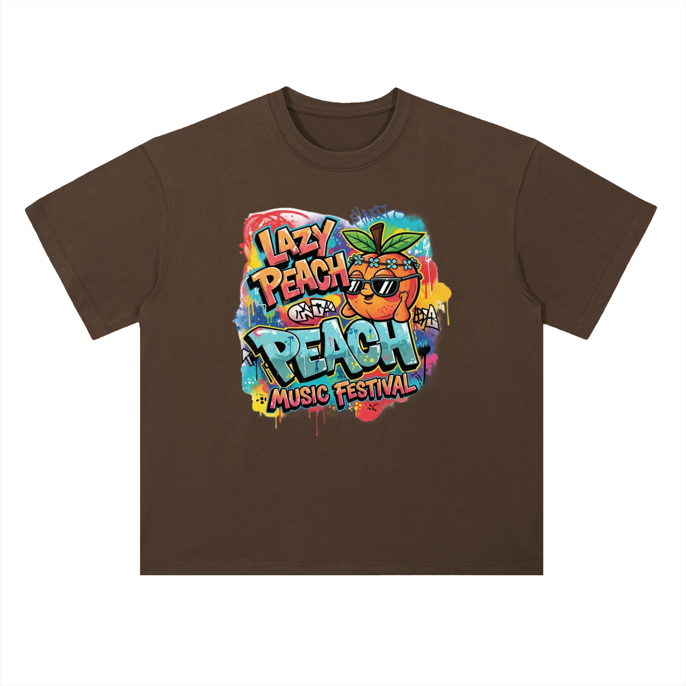 Heavyweight Drop Shoulder Cotton T-Shirt
