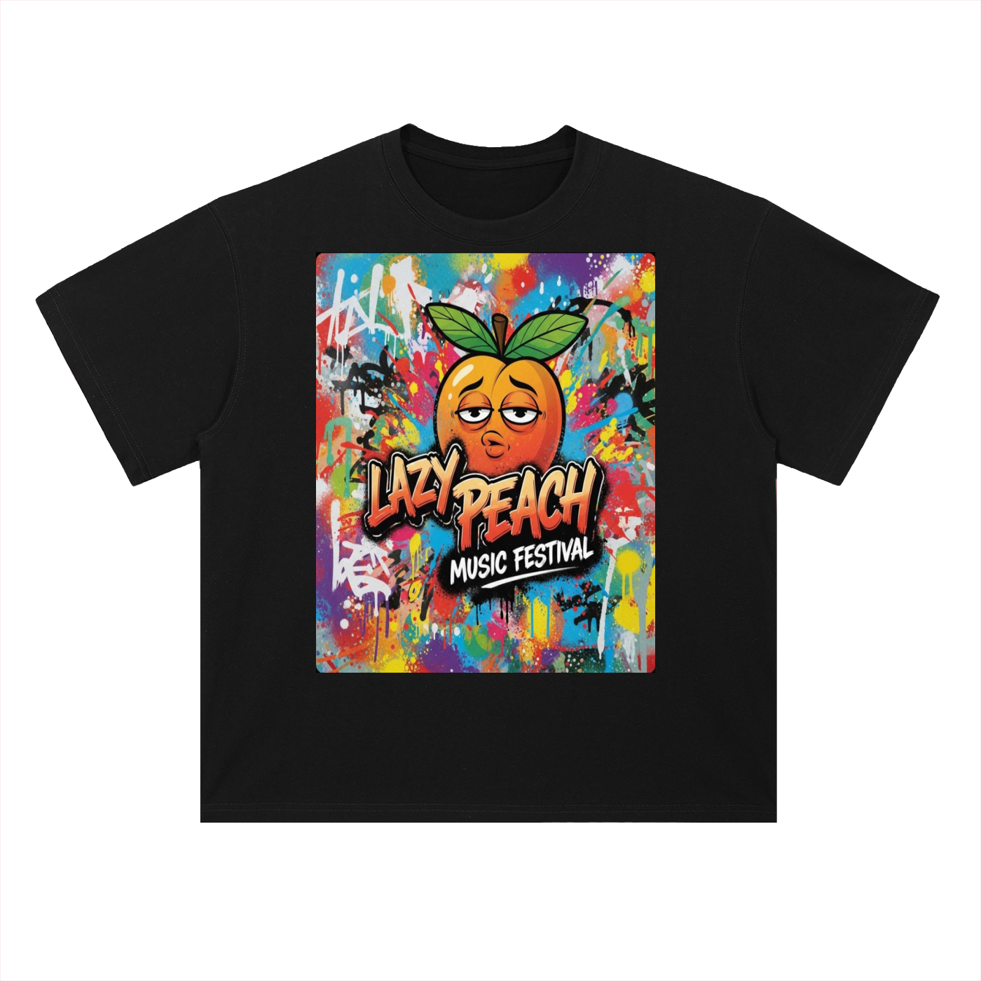 Heavyweight Drop Shoulder Cotton T-Shirt