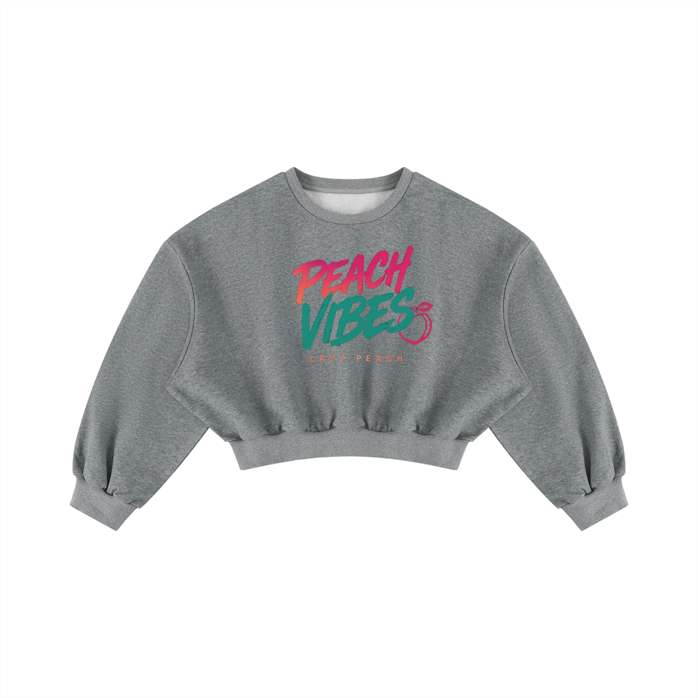 Women's Boxy Cropped Crewneck Sweatshirt