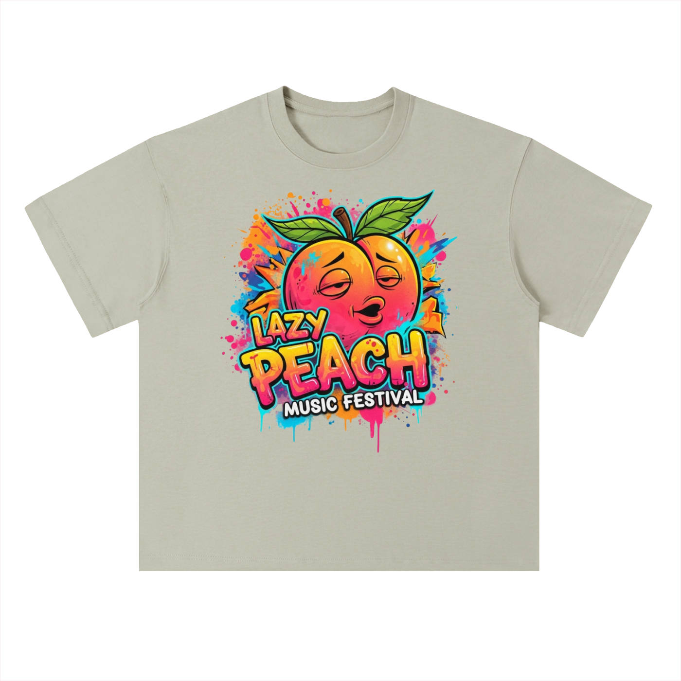 Heavyweight Drop Shoulder Cotton T-Shirt