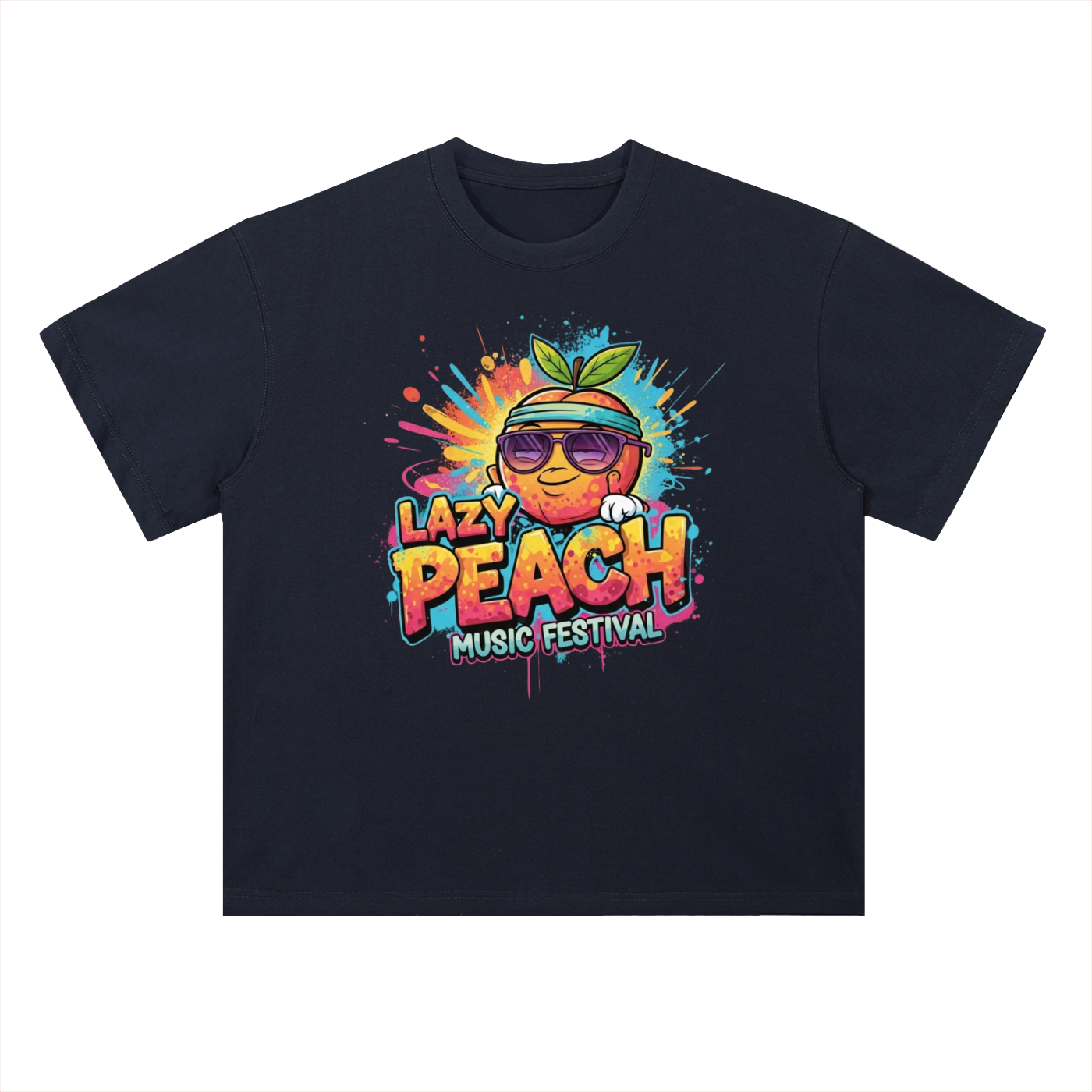 Heavyweight Drop Shoulder Cotton T-Shirt