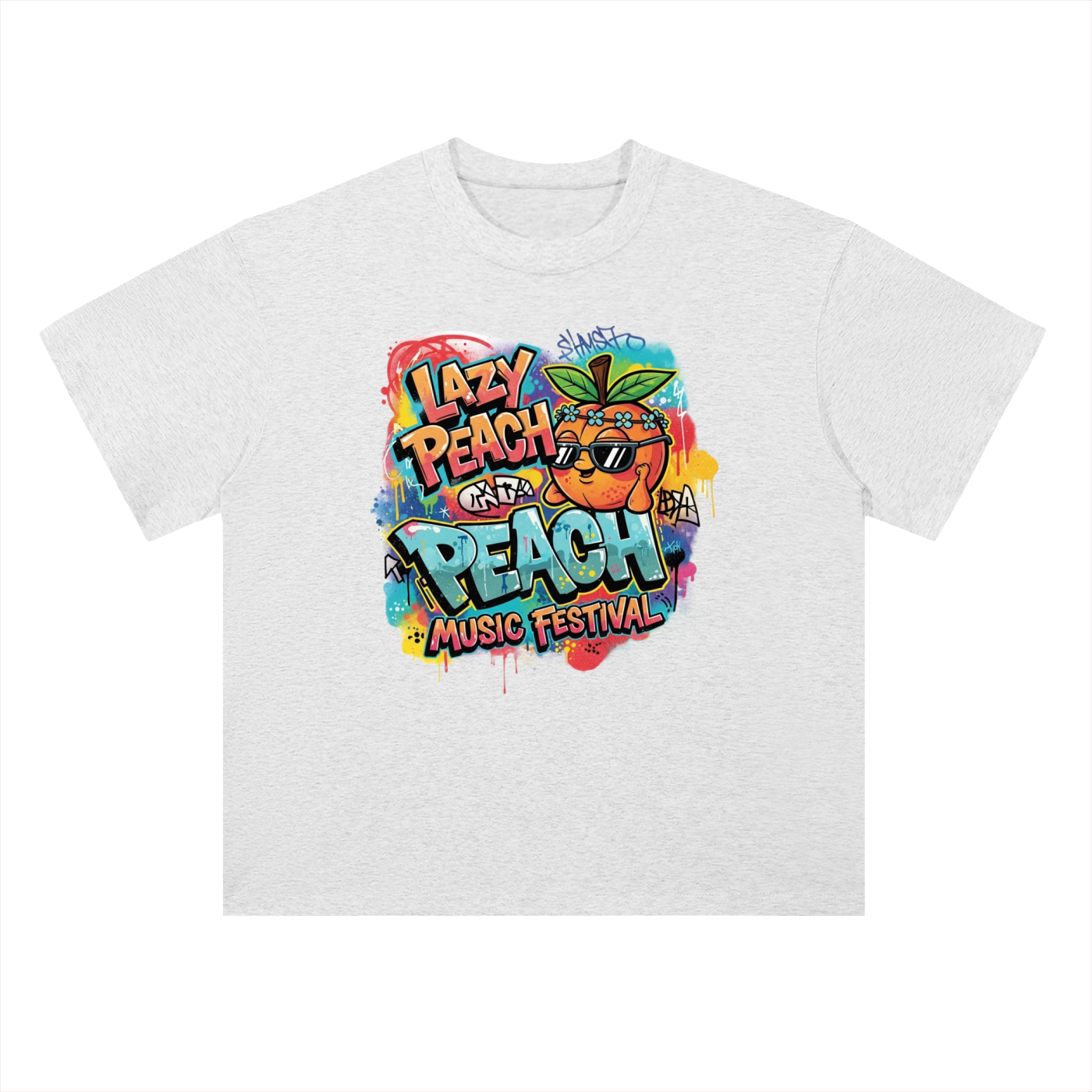 Heavyweight Drop Shoulder Cotton T-Shirt