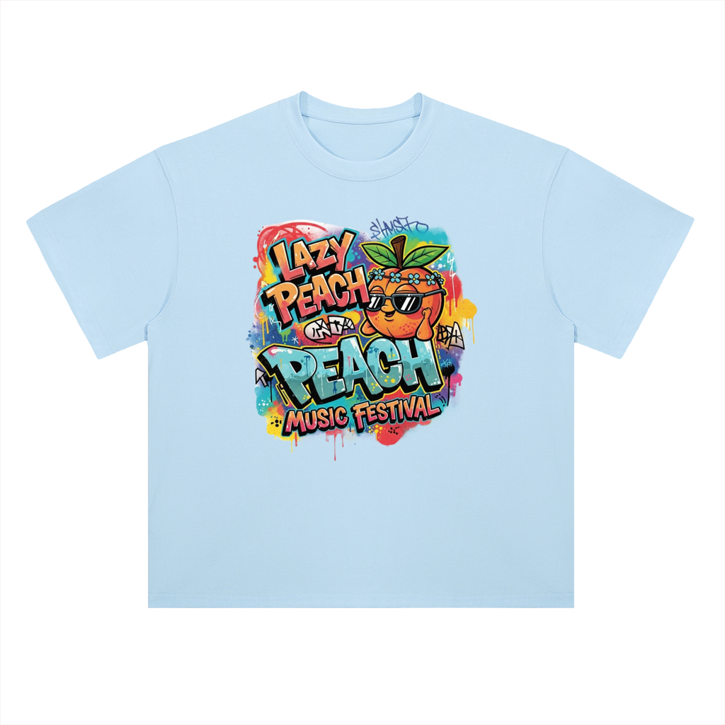 Heavyweight Drop Shoulder Cotton T-Shirt
