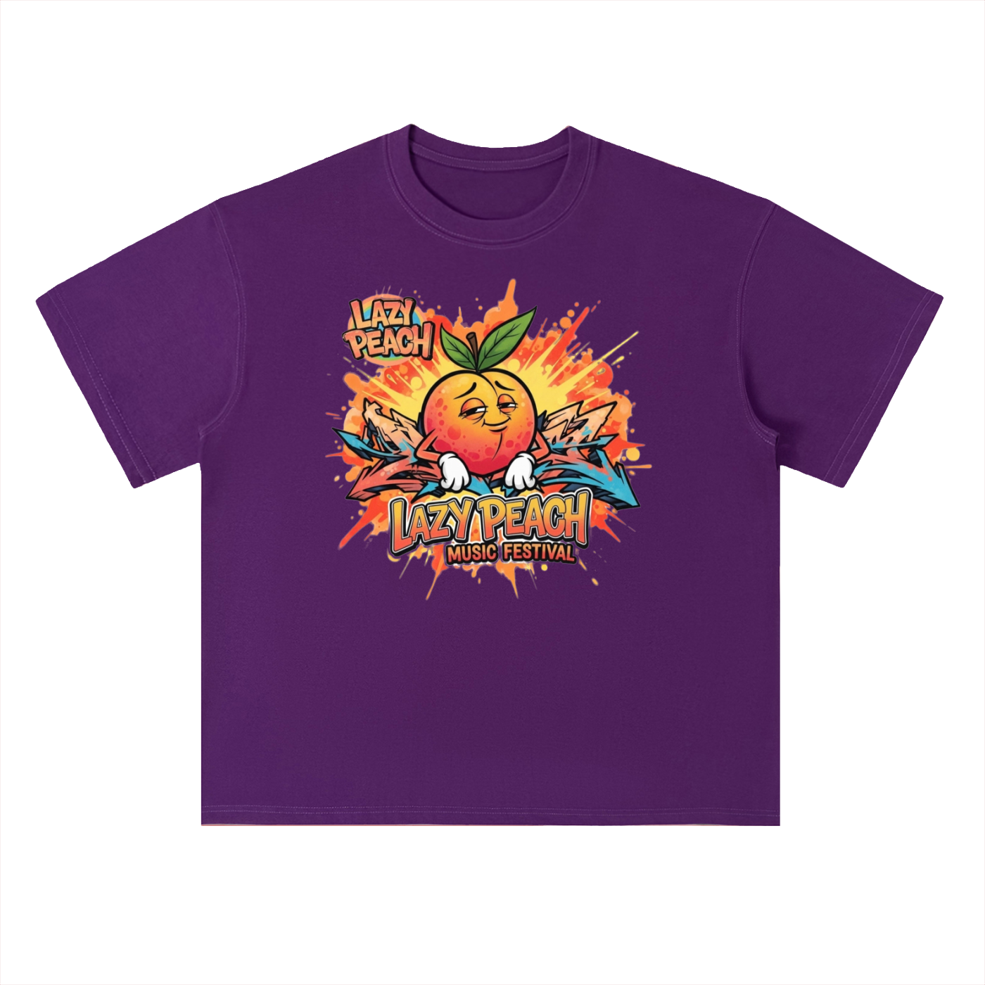 Heavyweight Drop Shoulder Cotton T-Shirt