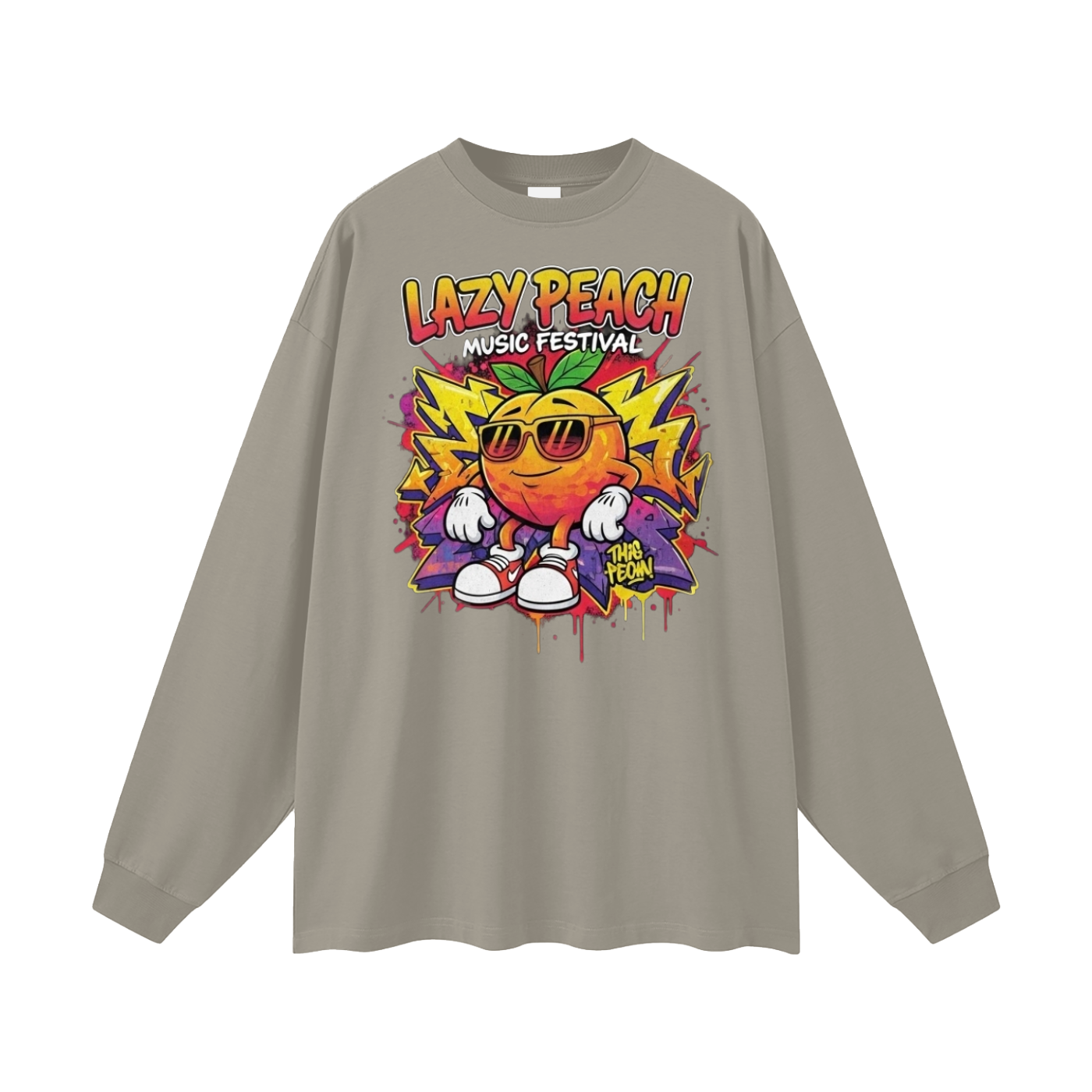 Oversized Unisex Long Sleeve T-Shirt