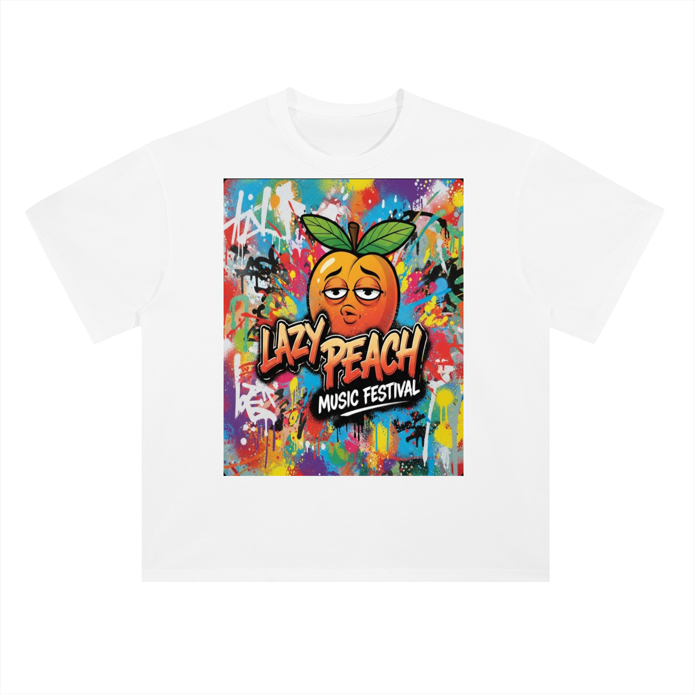Heavyweight Drop Shoulder Cotton T-Shirt