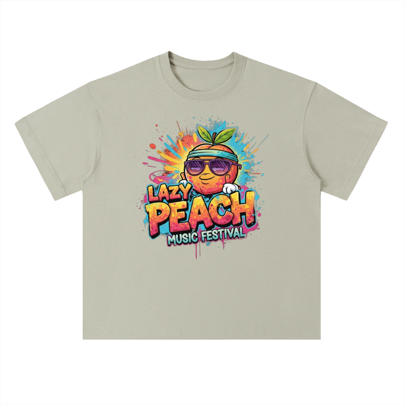 Heavyweight Drop Shoulder Cotton T-Shirt