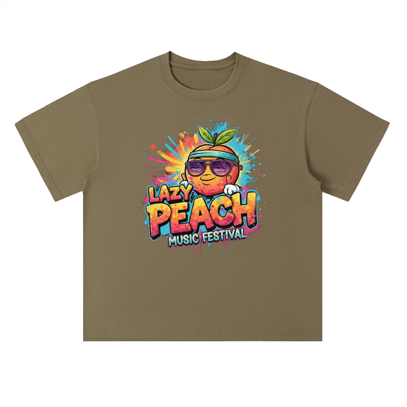 Heavyweight Drop Shoulder Cotton T-Shirt