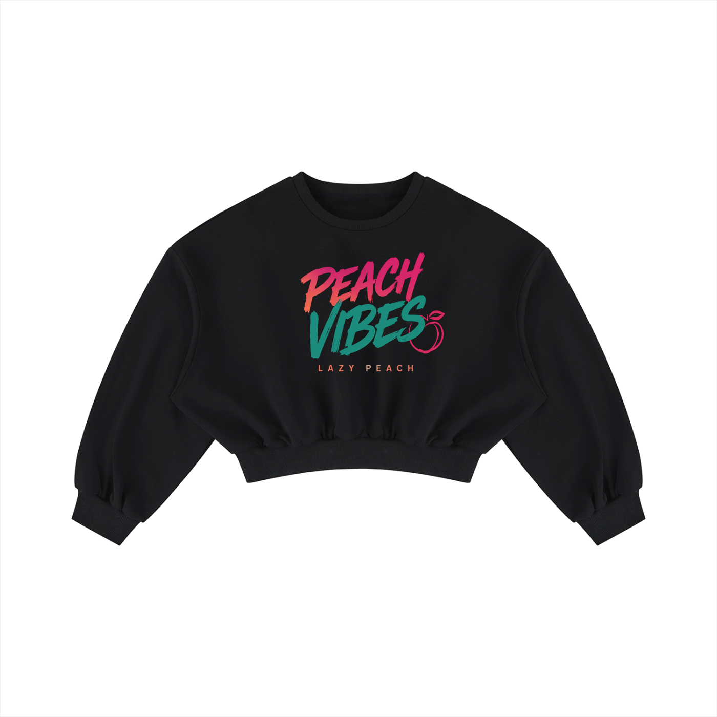 Women's Boxy Cropped Crewneck Sweatshirt