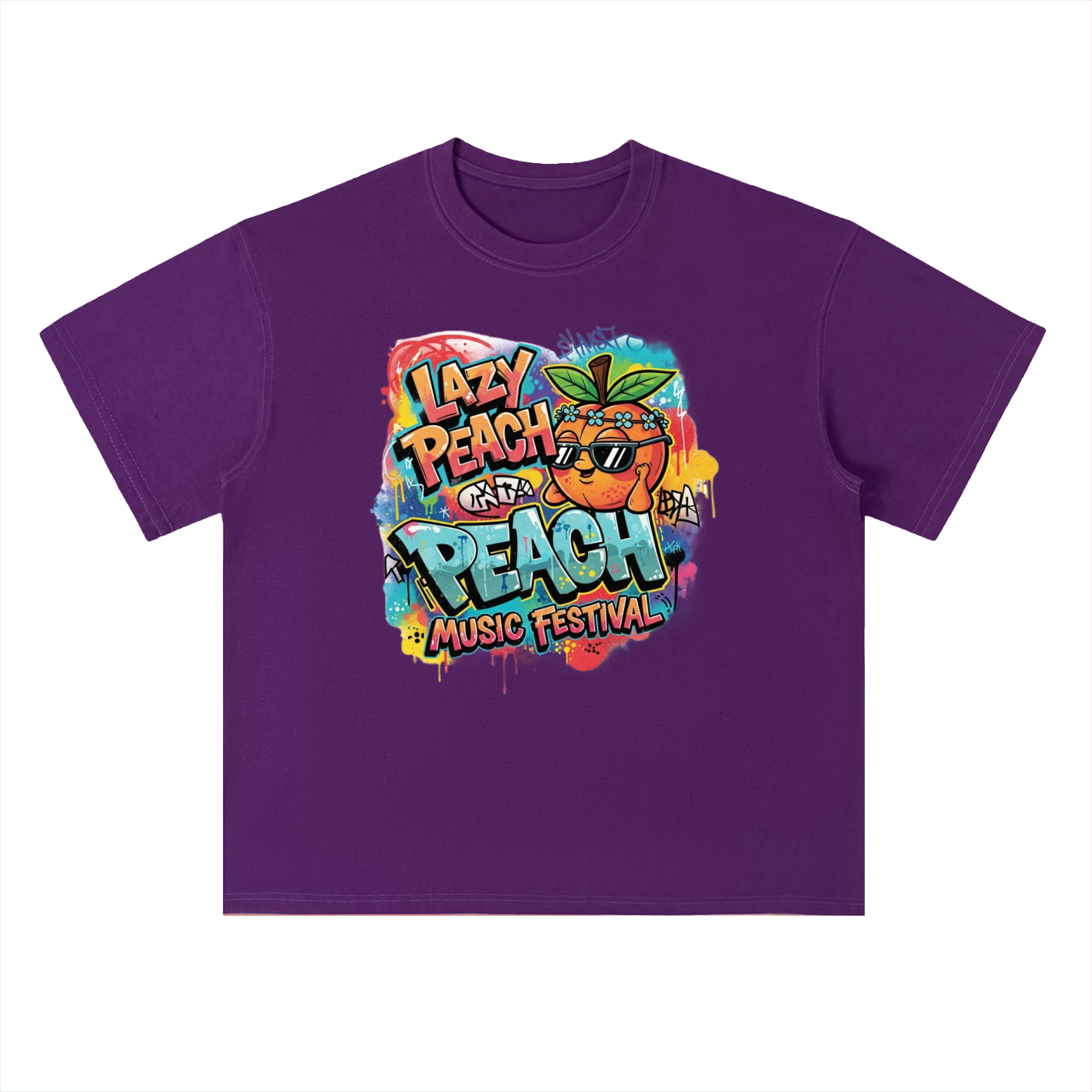 Heavyweight Drop Shoulder Cotton T-Shirt