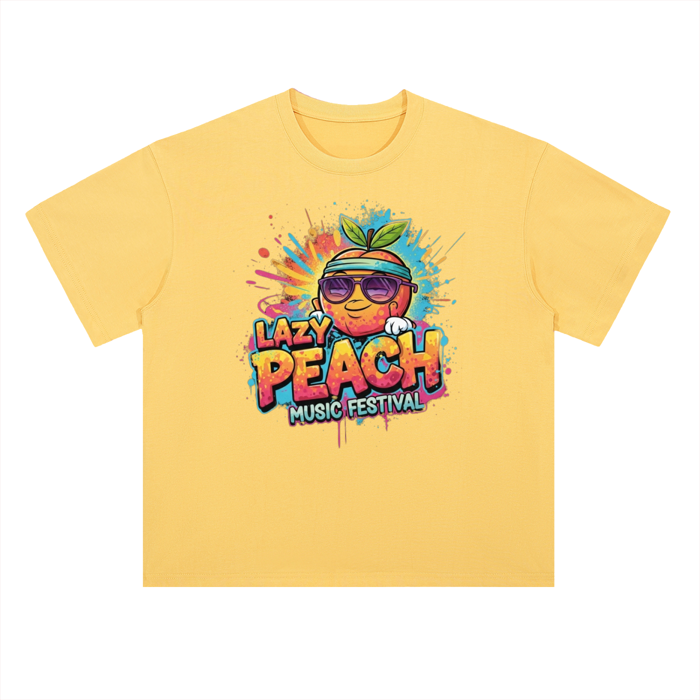 Heavyweight Drop Shoulder Cotton T-Shirt