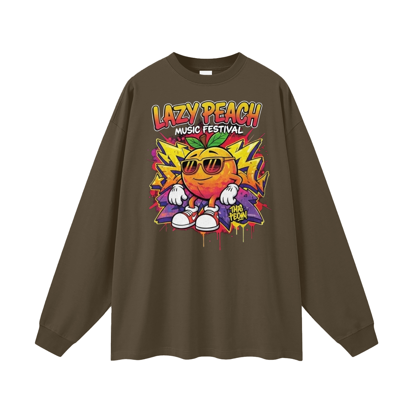 Oversized Unisex Long Sleeve T-Shirt