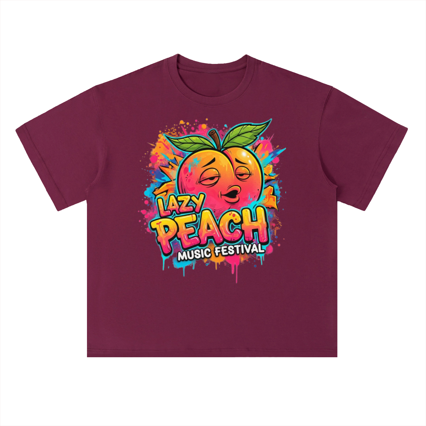 Heavyweight Drop Shoulder Cotton T-Shirt