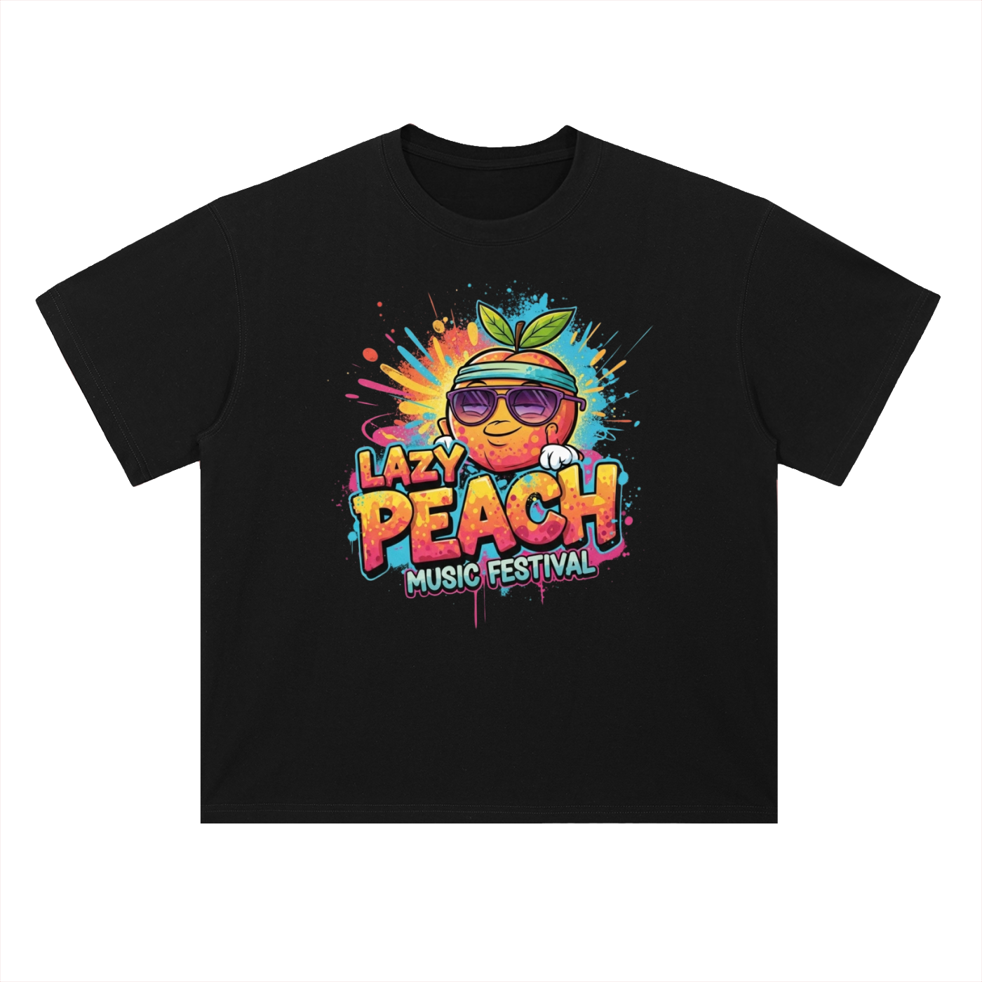 Heavyweight Drop Shoulder Cotton T-Shirt