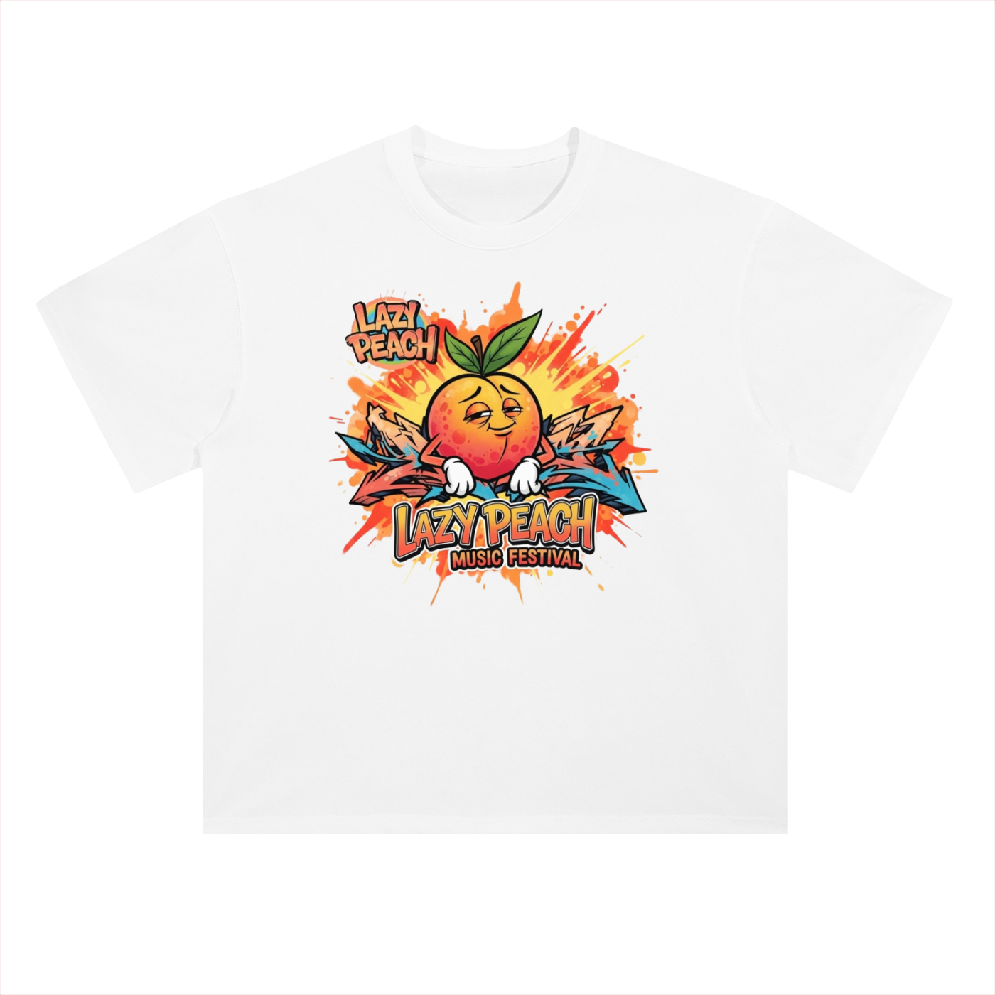 Heavyweight Drop Shoulder Cotton T-Shirt