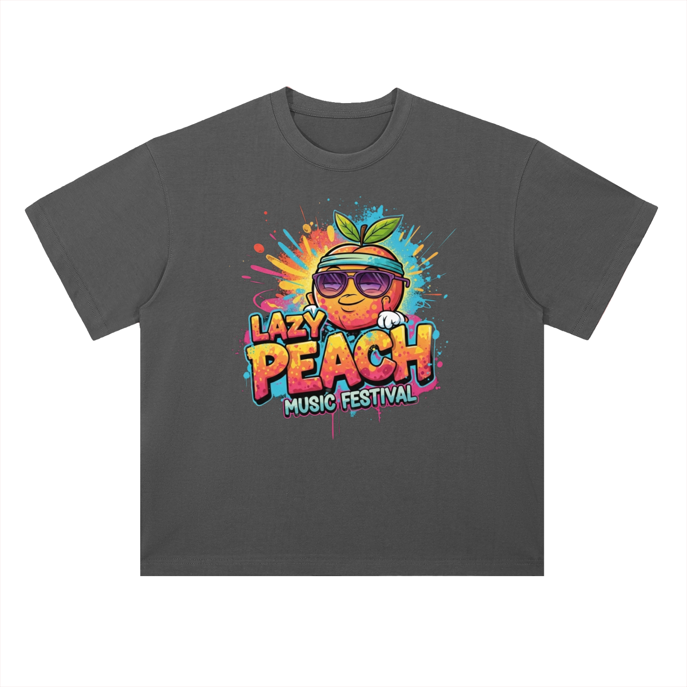 Heavyweight Drop Shoulder Cotton T-Shirt