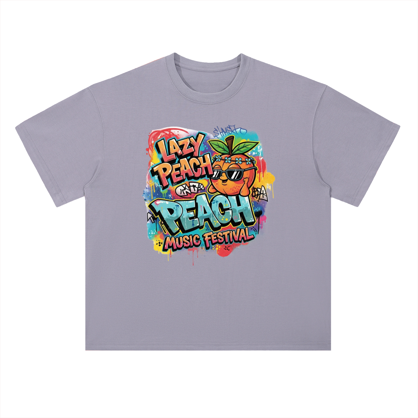 Heavyweight Drop Shoulder Cotton T-Shirt