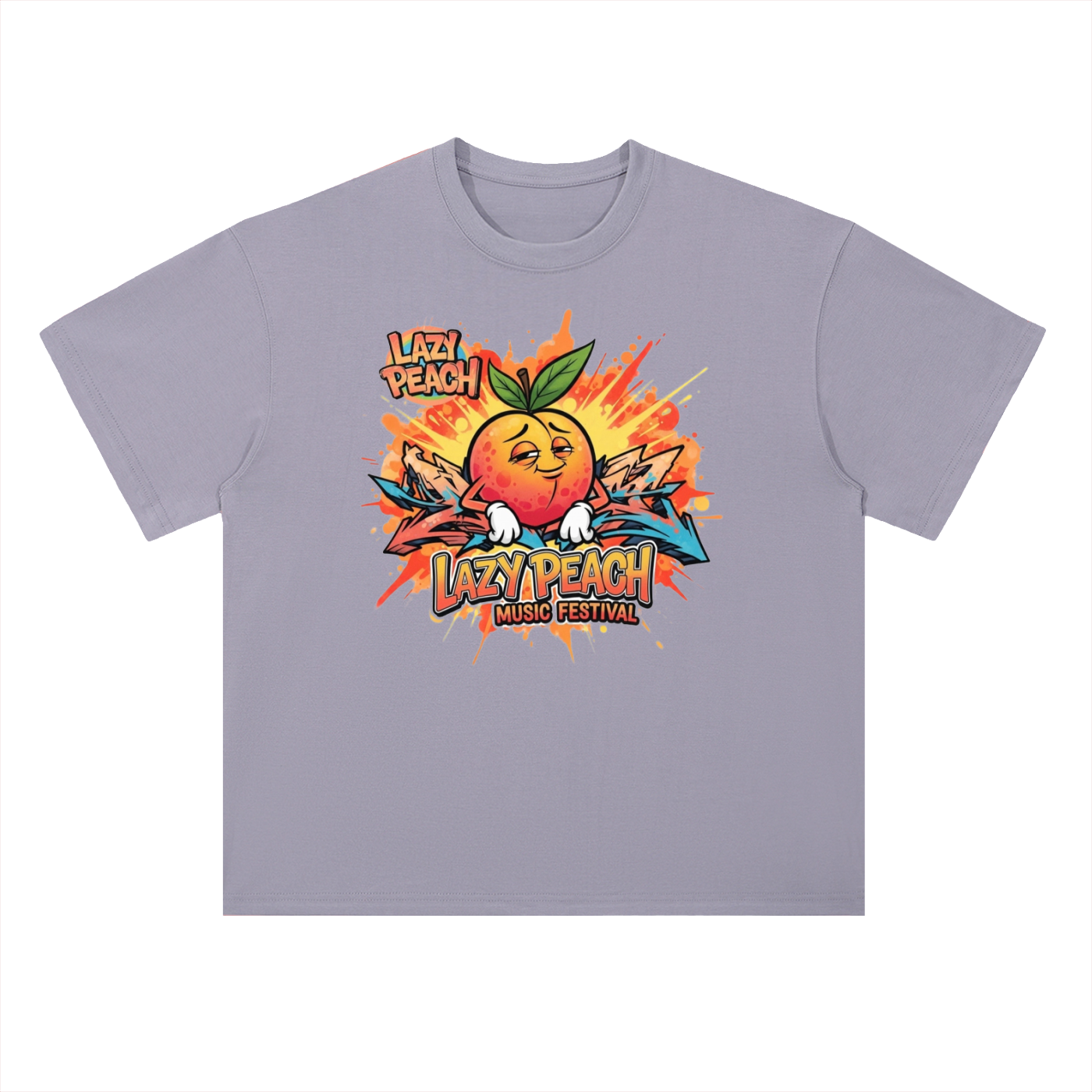 Heavyweight Drop Shoulder Cotton T-Shirt