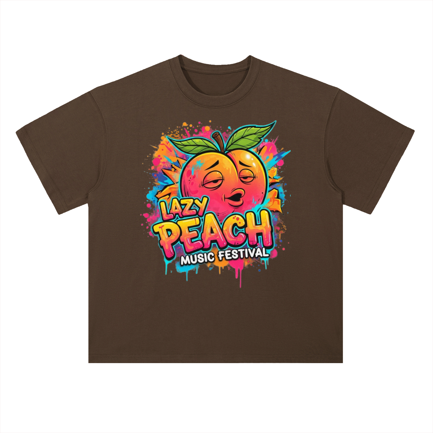 Heavyweight Drop Shoulder Cotton T-Shirt