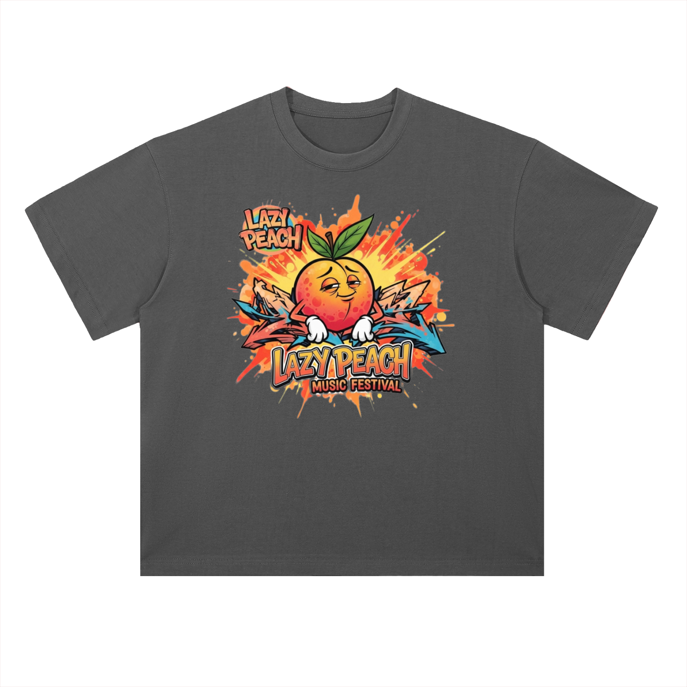 Heavyweight Drop Shoulder Cotton T-Shirt