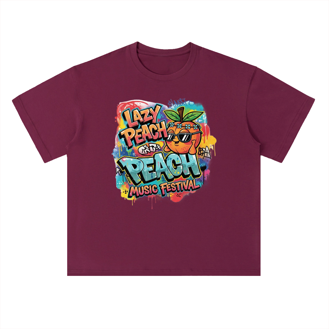 Heavyweight Drop Shoulder Cotton T-Shirt