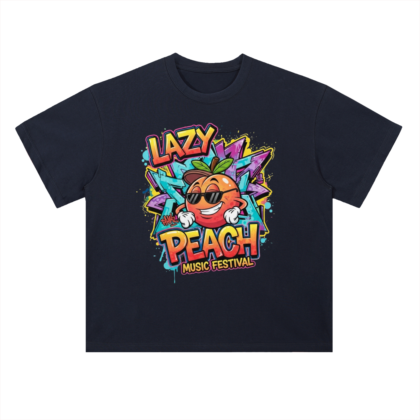 Heavyweight Drop Shoulder Cotton T-Shirt