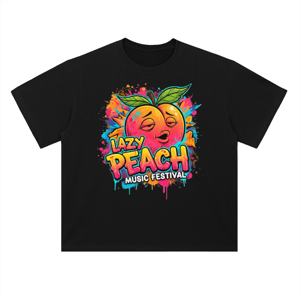 Heavyweight Drop Shoulder Cotton T-Shirt