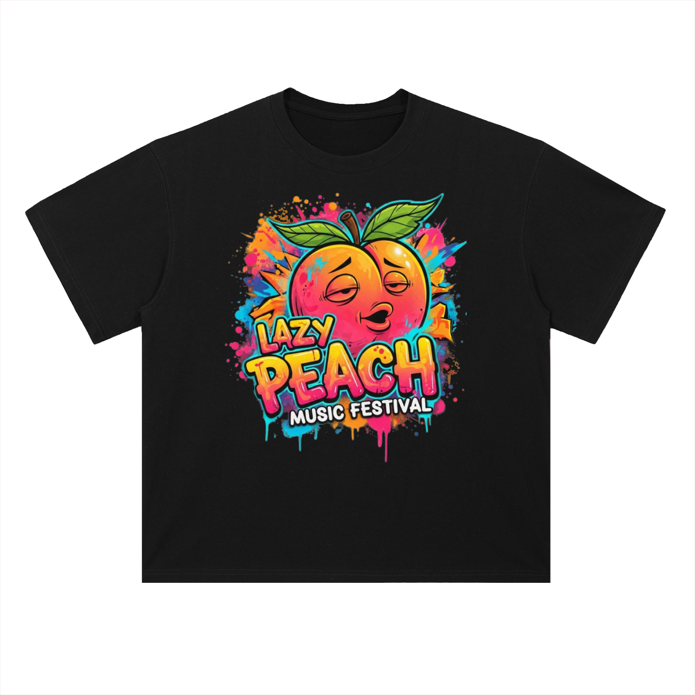 Heavyweight Drop Shoulder Cotton T-Shirt