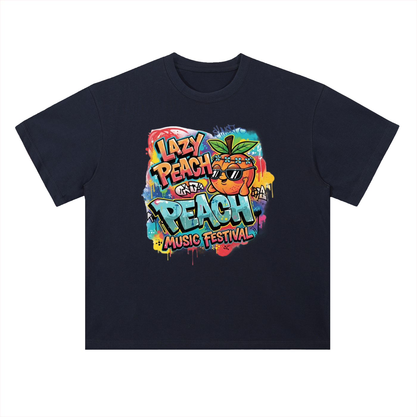 Heavyweight Drop Shoulder Cotton T-Shirt