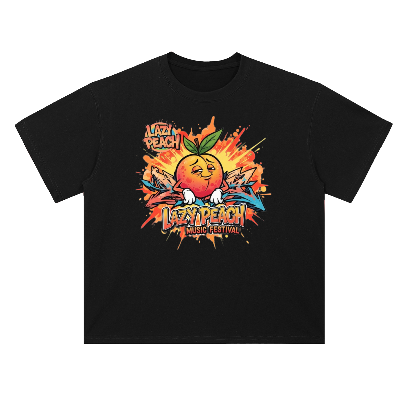 Heavyweight Drop Shoulder Cotton T-Shirt