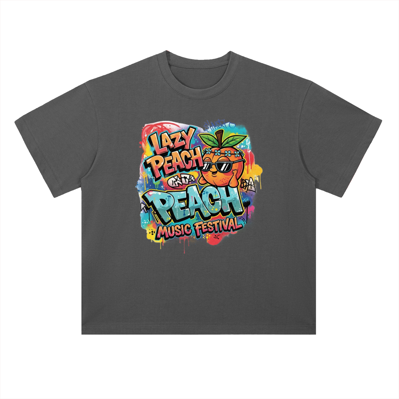 Heavyweight Drop Shoulder Cotton T-Shirt