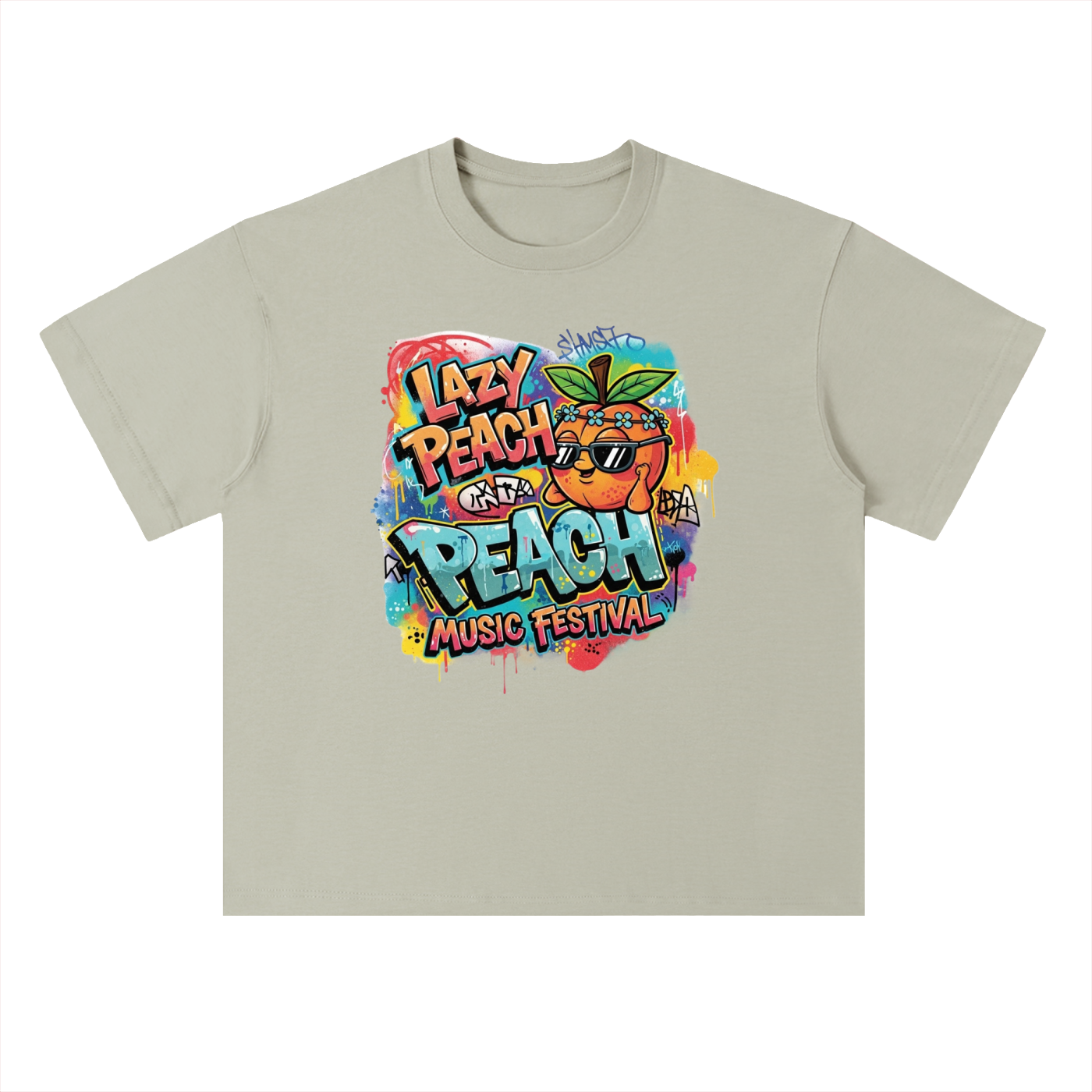 Heavyweight Drop Shoulder Cotton T-Shirt