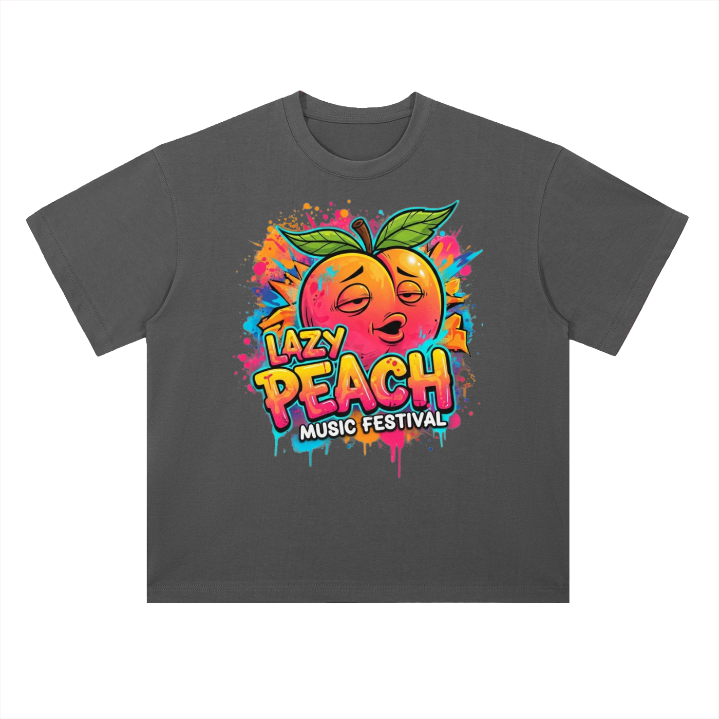 Heavyweight Drop Shoulder Cotton T-Shirt