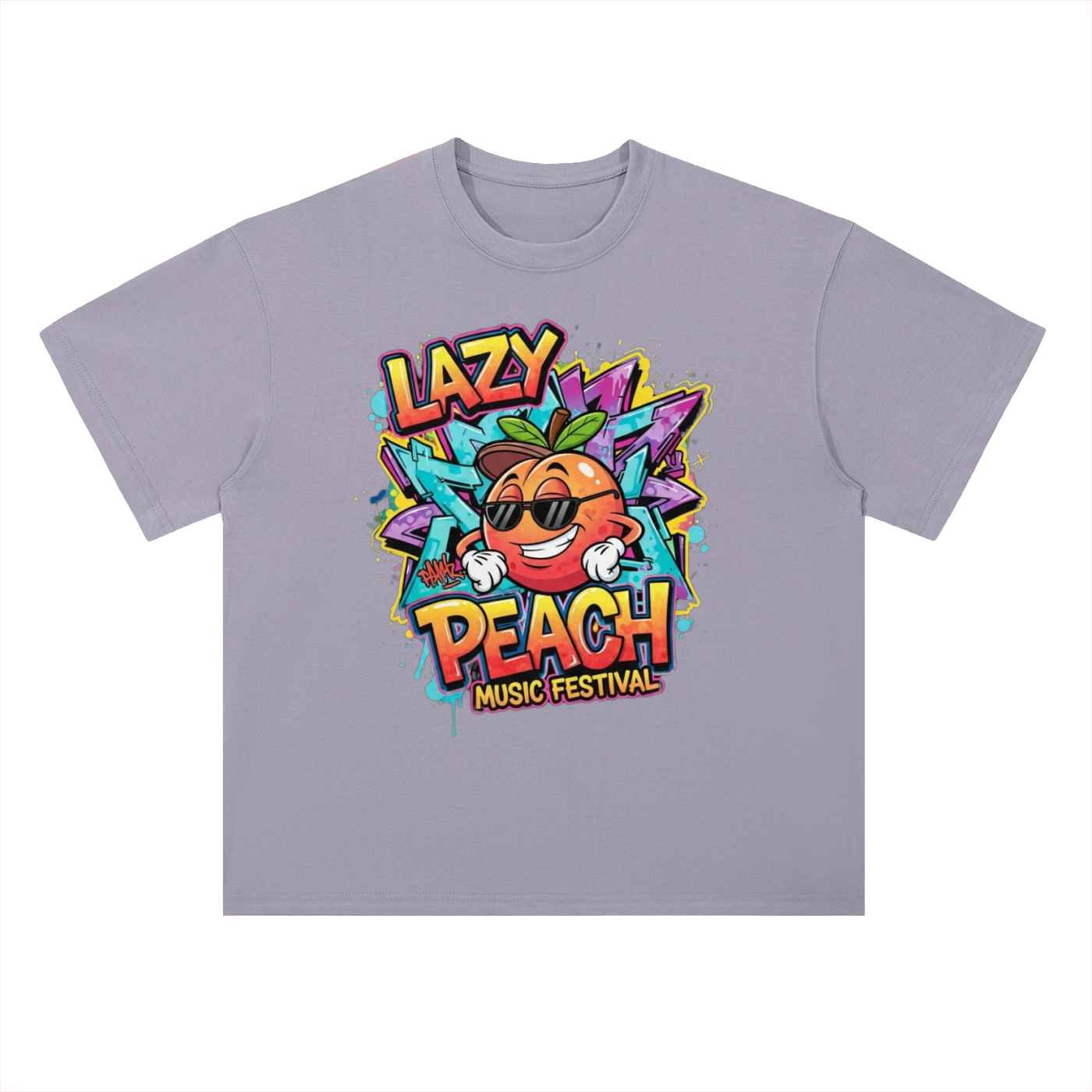 Heavyweight Drop Shoulder Cotton T-Shirt