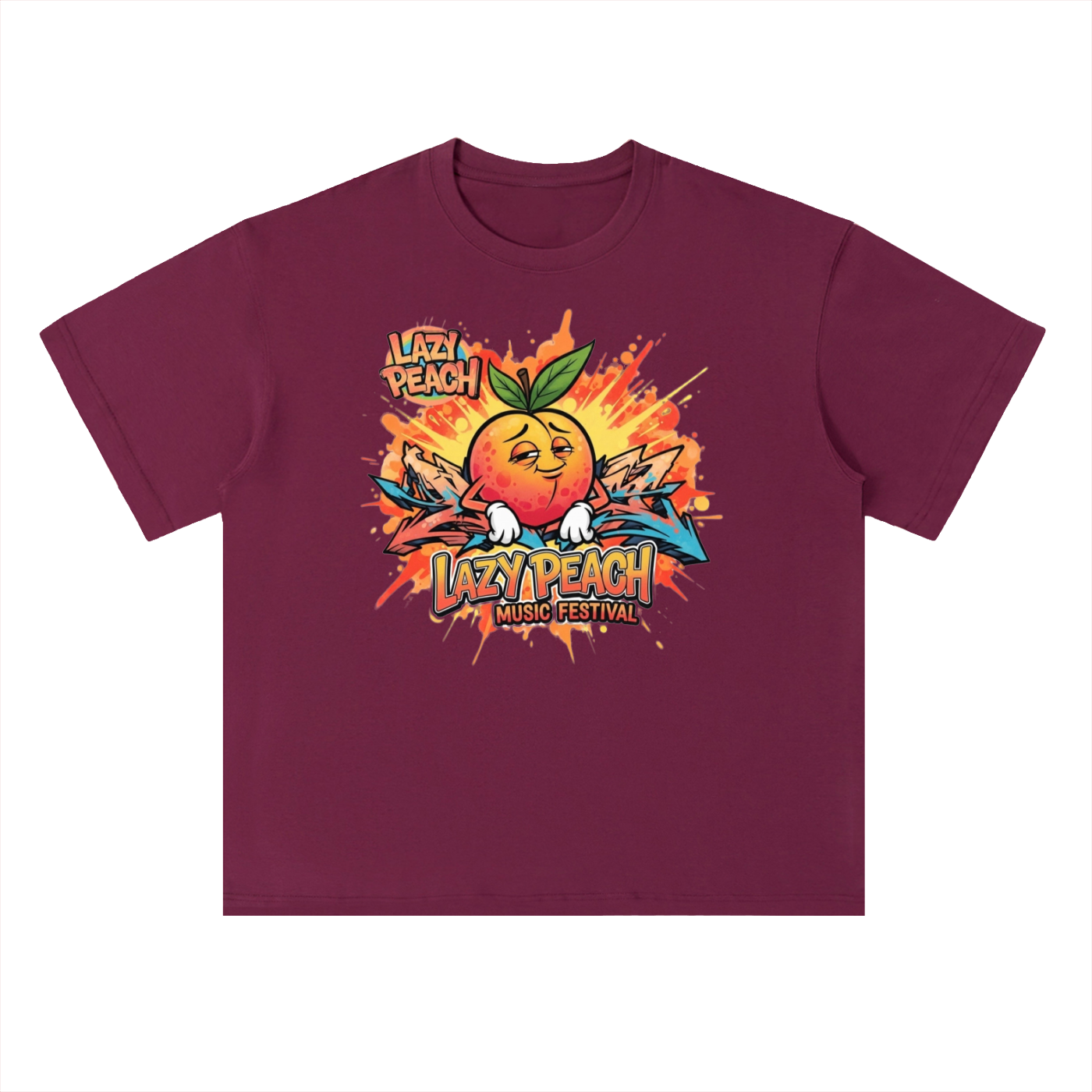 Heavyweight Drop Shoulder Cotton T-Shirt