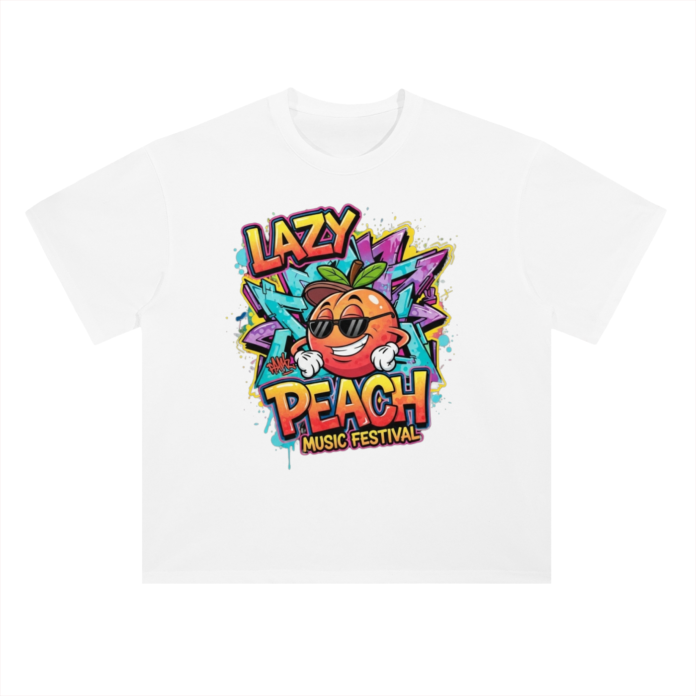 Heavyweight Drop Shoulder Cotton T-Shirt