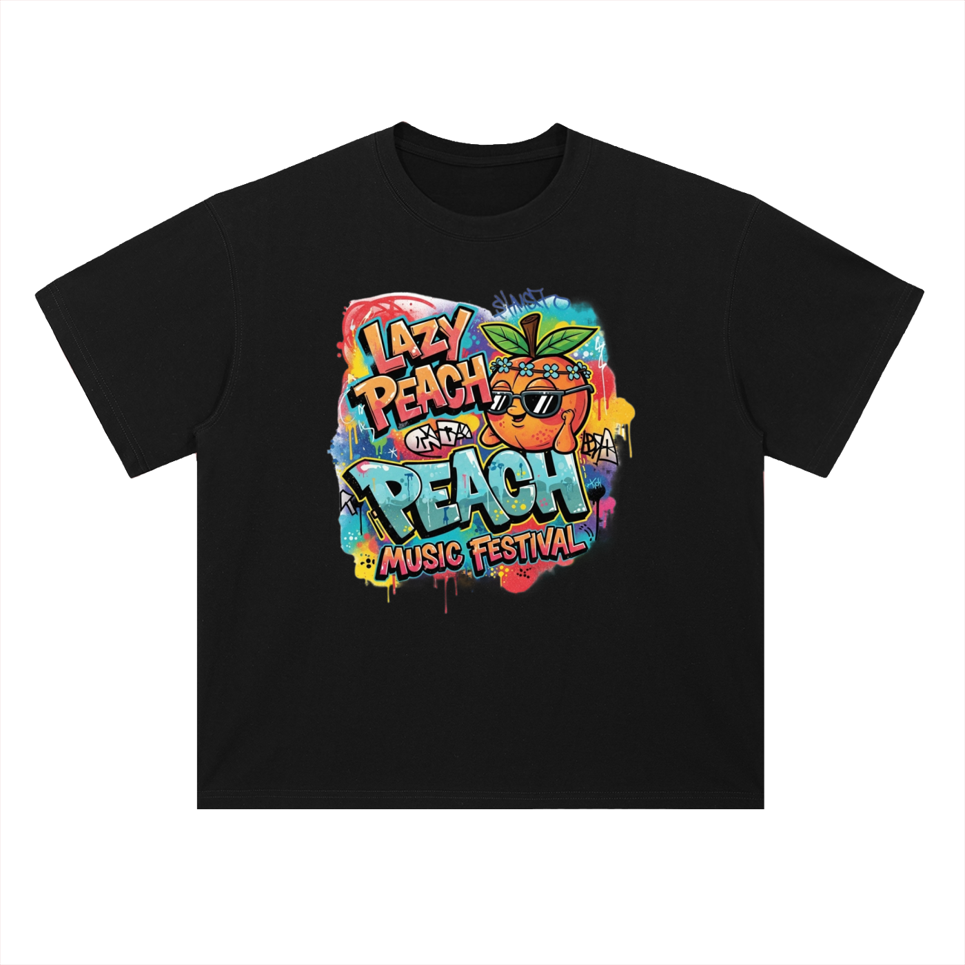 Heavyweight Drop Shoulder Cotton T-Shirt