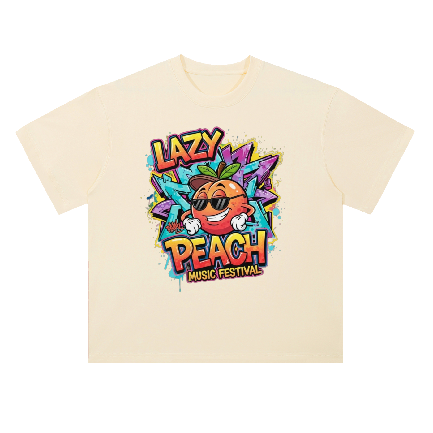 Heavyweight Drop Shoulder Cotton T-Shirt