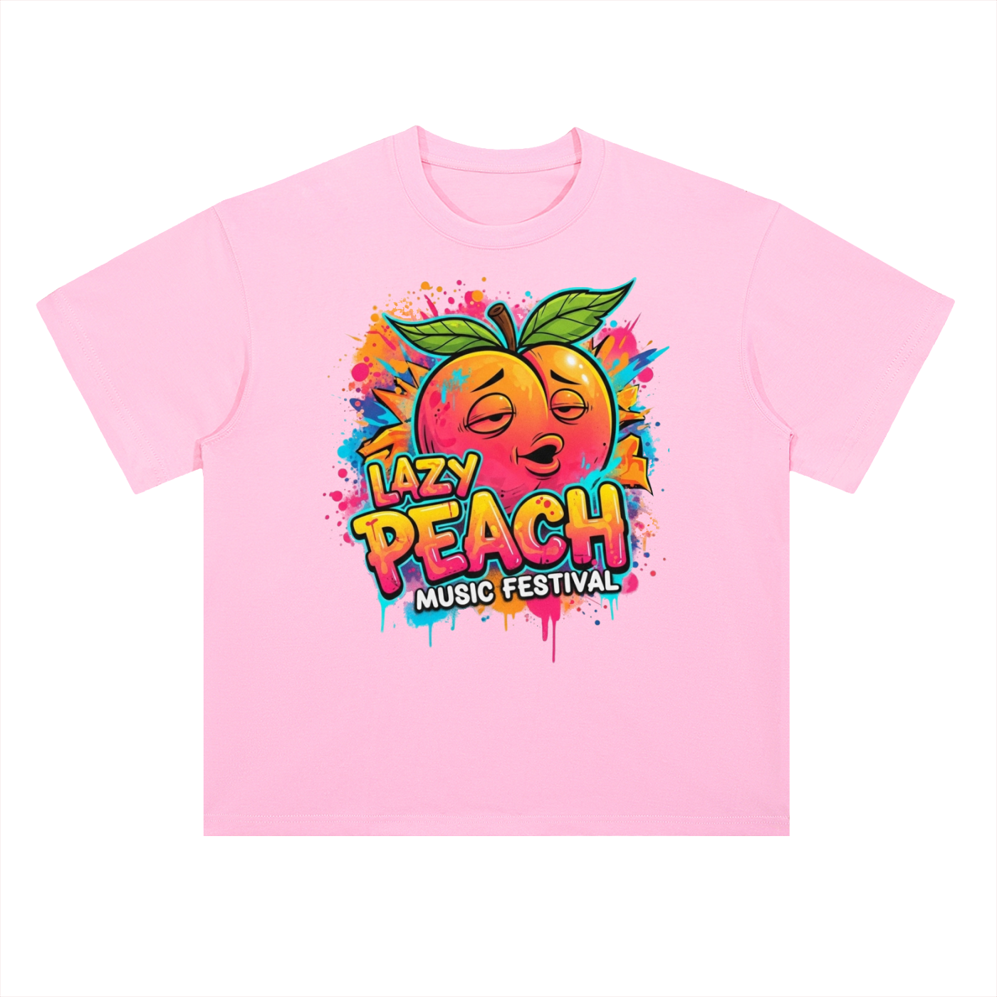 Heavyweight Drop Shoulder Cotton T-Shirt