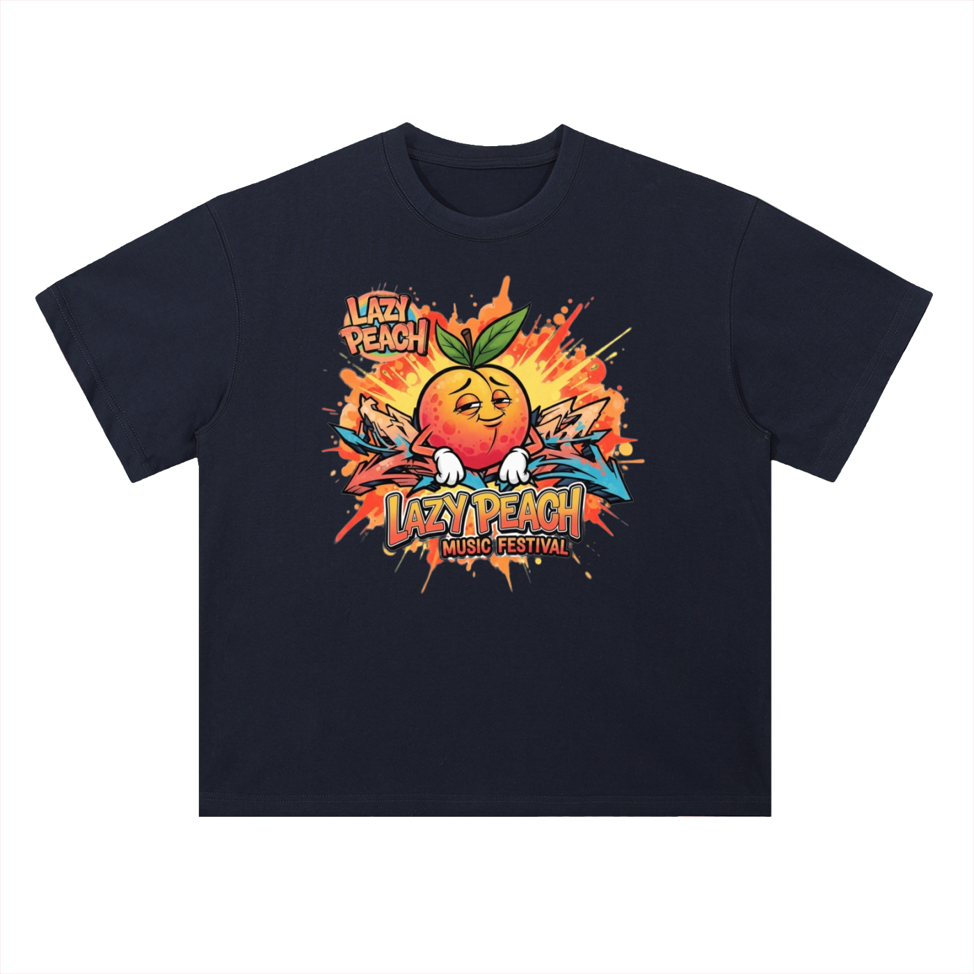 Heavyweight Drop Shoulder Cotton T-Shirt