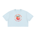 Women's Mineral Wash Cotton Crop T-Shirt