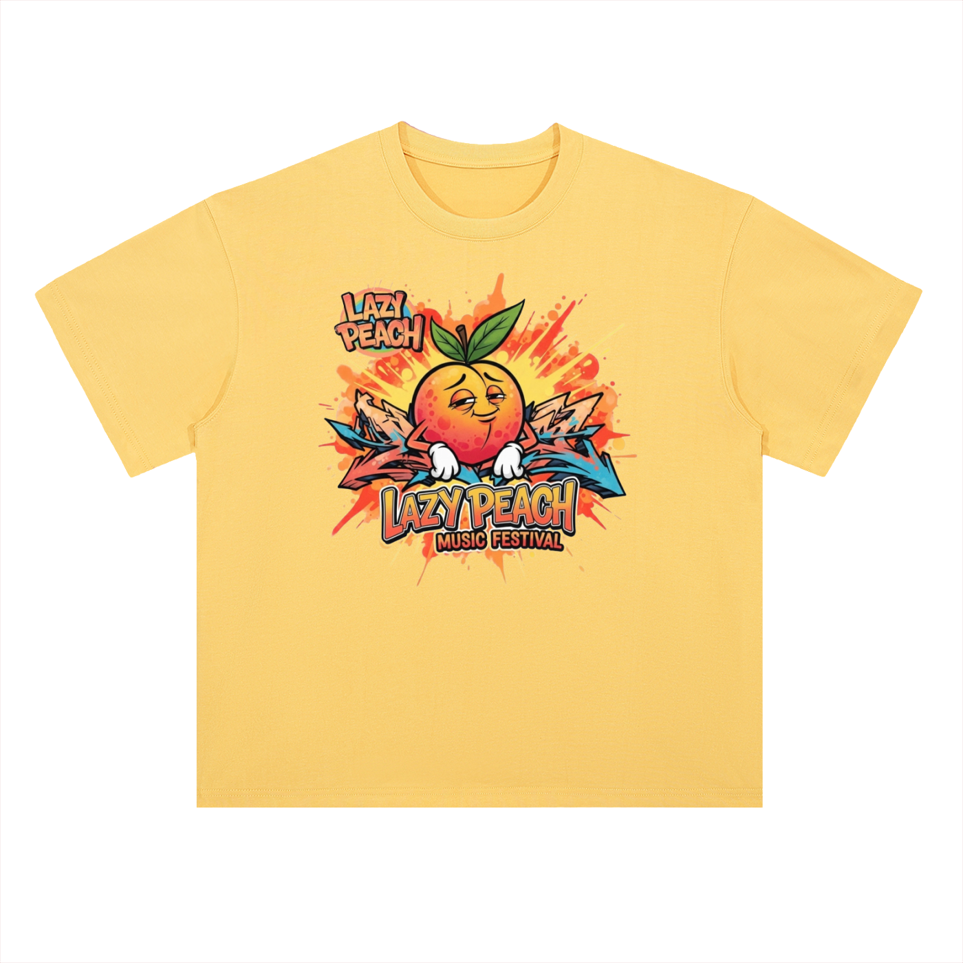 Heavyweight Drop Shoulder Cotton T-Shirt