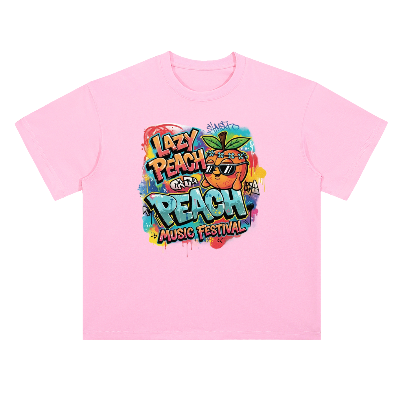 Heavyweight Drop Shoulder Cotton T-Shirt