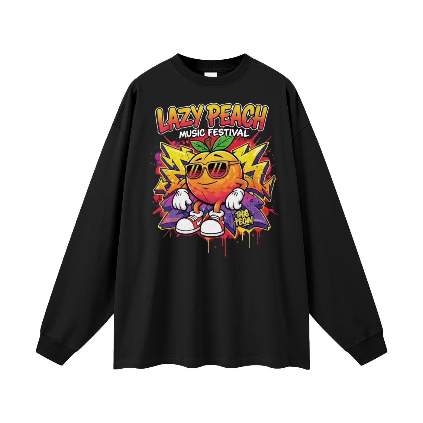 Oversized Unisex Long Sleeve T-Shirt